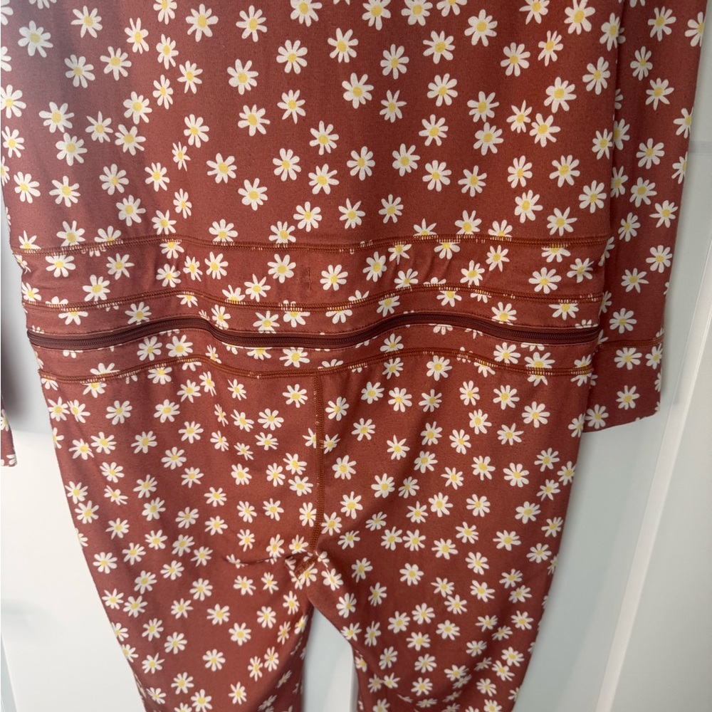 Airblaster Ninja Suit - Rust Daisy XL bodysuit - Picture 6 of 8